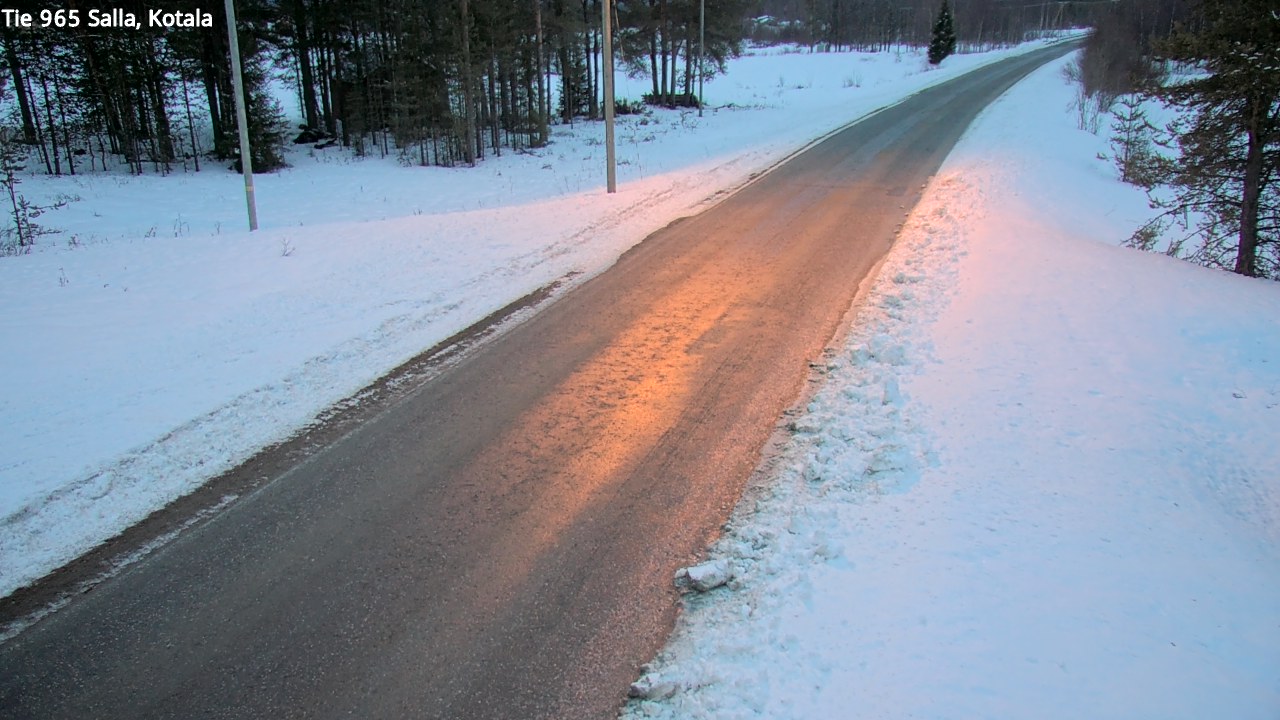 Kelikamerat Kuva Tie 965 Salla, Kotala, Salla, Lappi