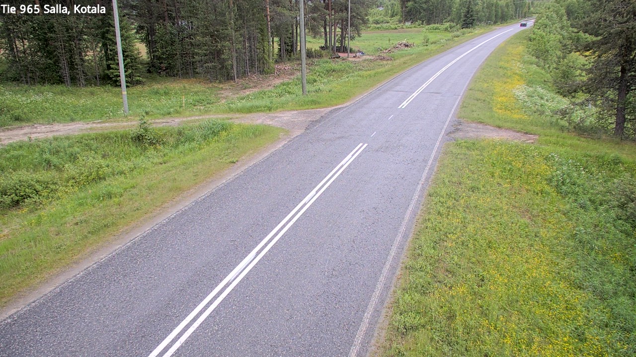 Weather Camera Image Road 965 Salla, Kotala, Salla, Lappi
