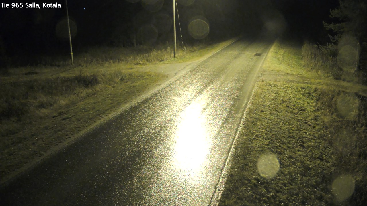 Weather Camera Image Väg 965 Salla, Kotala, Salla, Lappi