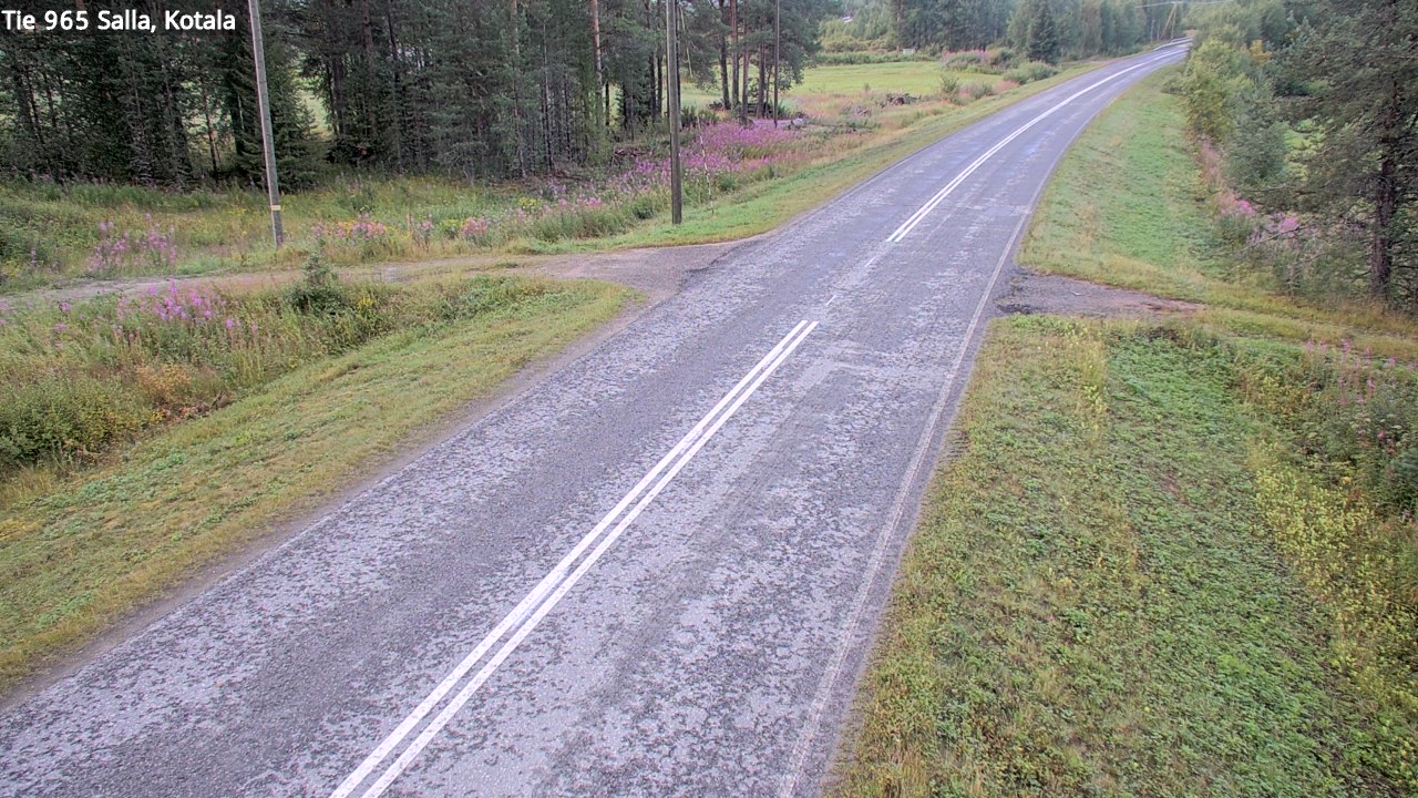 Weather Camera Image Väg 965 Salla, Kotala, Salla, Lappi