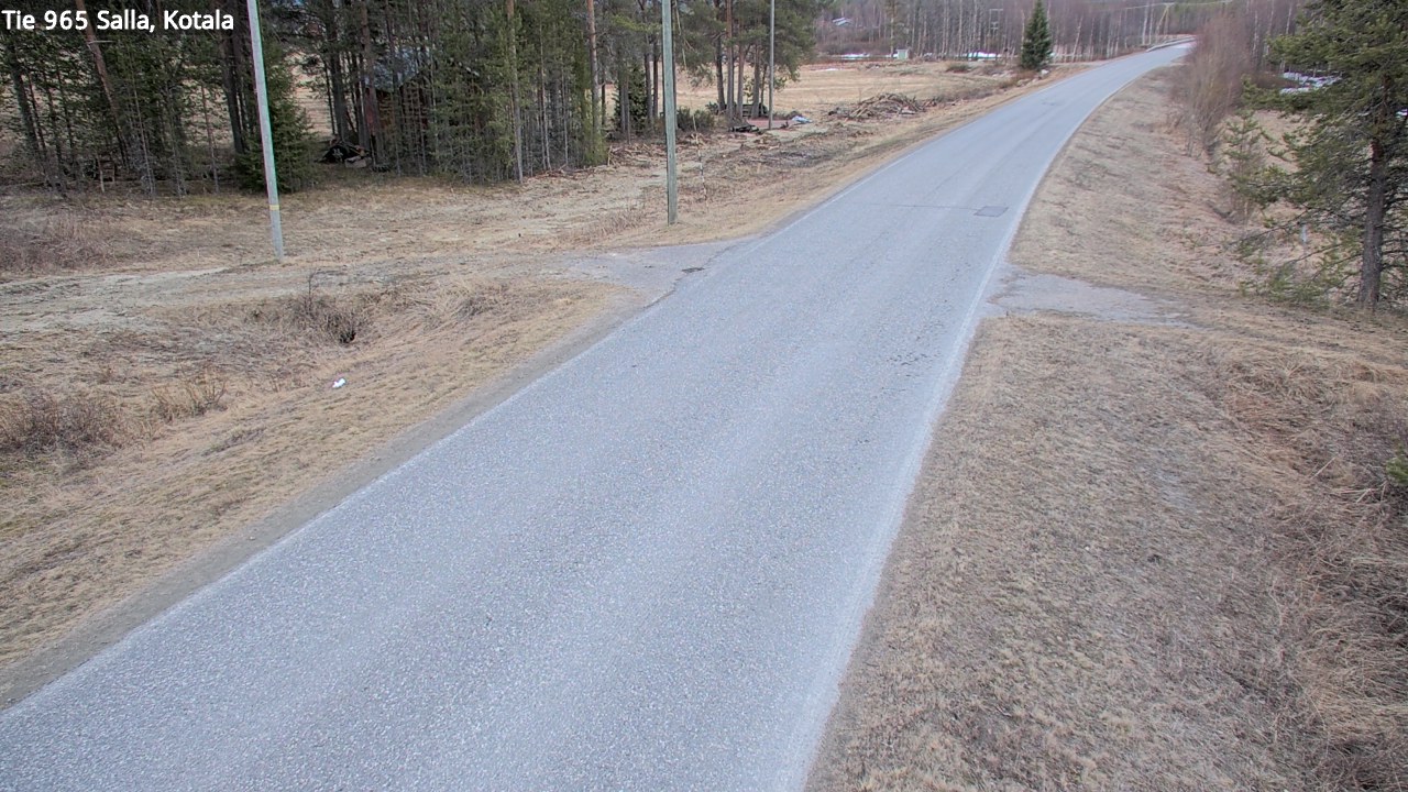 Weather Camera Image Väg 965 Salla, Kotala, Salla, Lappi