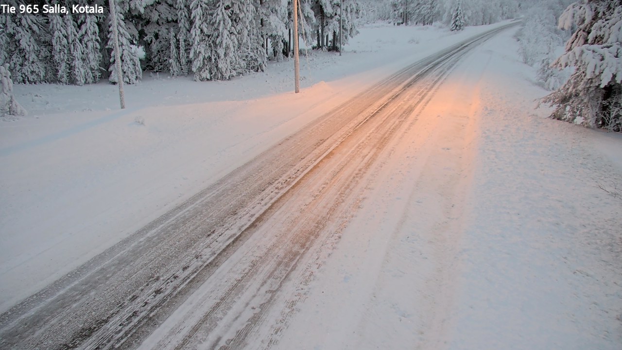 Kelikamerat Kuva Tie 965 Salla, Kotala, Salla, Lappi