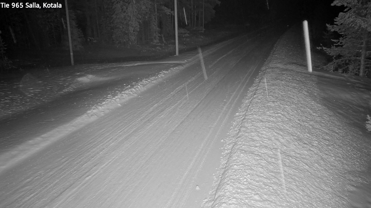 Weather Camera Image Väg 965 Salla, Kotala, Salla, Lappi