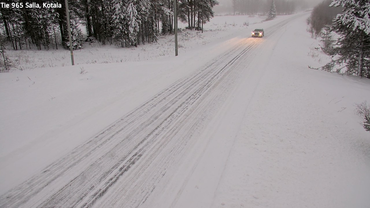 Weather Camera Image Road 965 Salla, Kotala, Salla, Lappi
