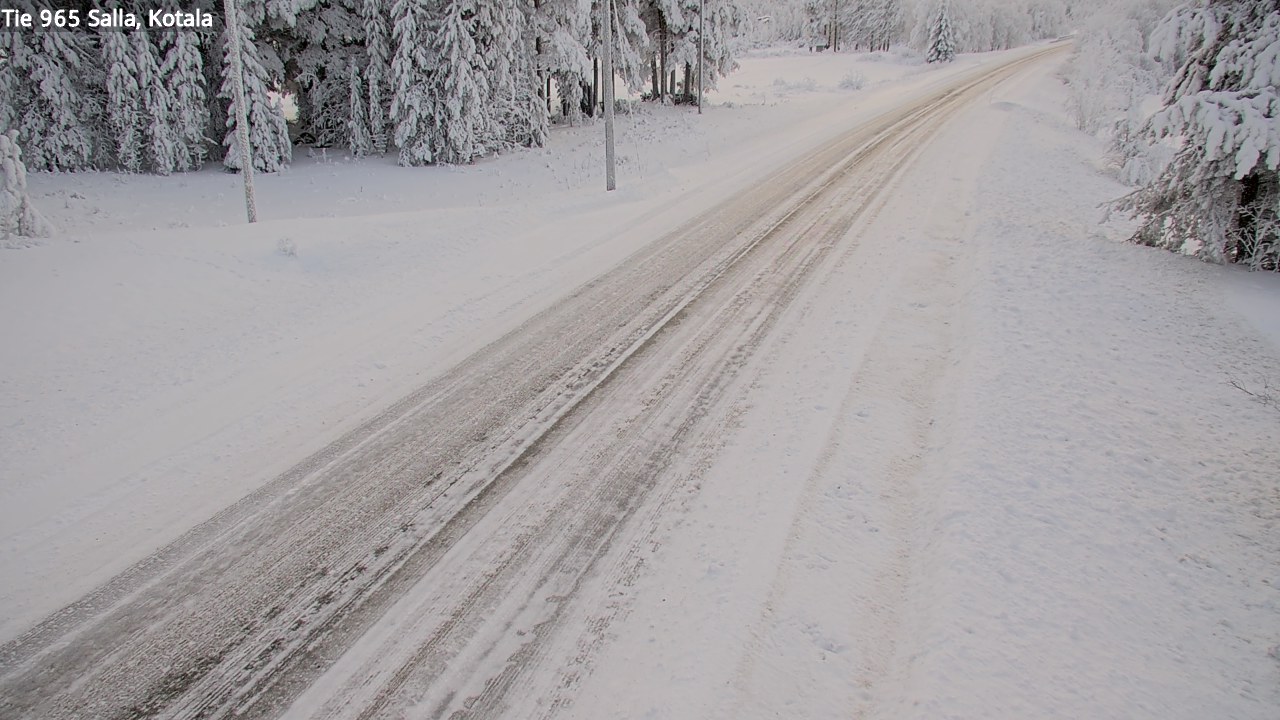 Kelikamerat Kuva Tie 965 Salla, Kotala, Salla, Lappi