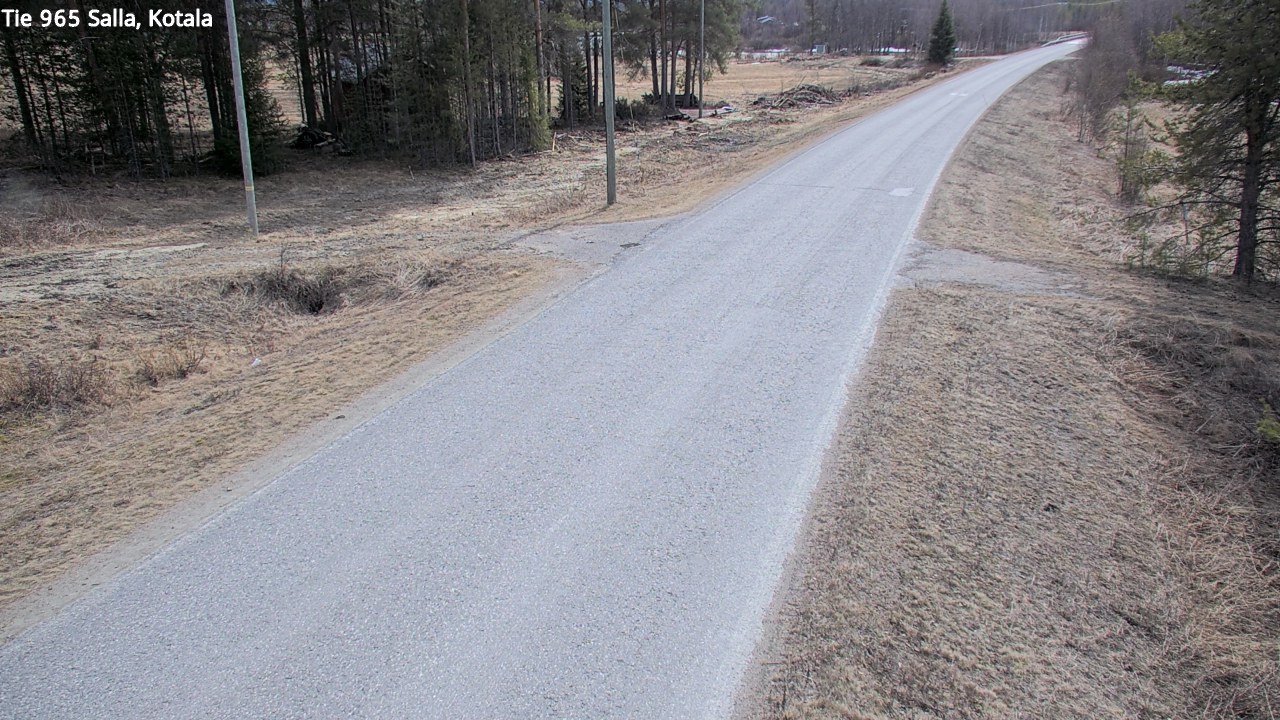 Weather Camera Image Väg 965 Salla, Kotala, Salla, Lappi