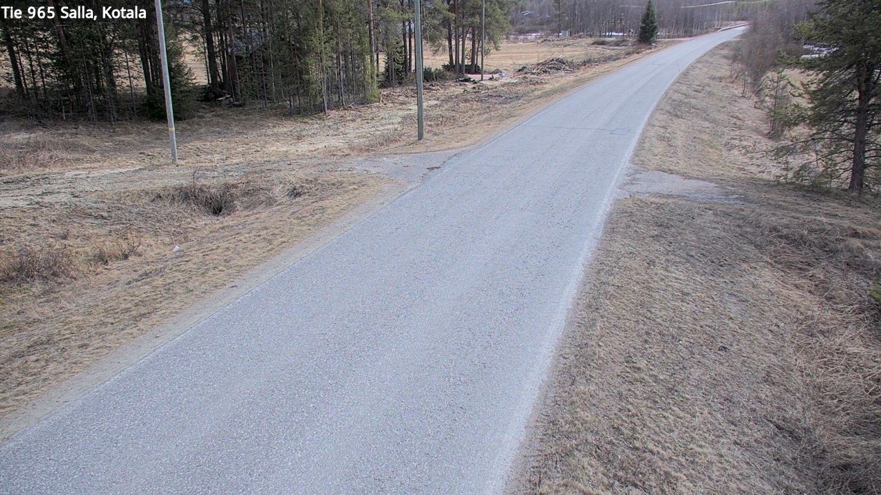 Weather Camera Image Väg 965 Salla, Kotala, Salla, Lappi