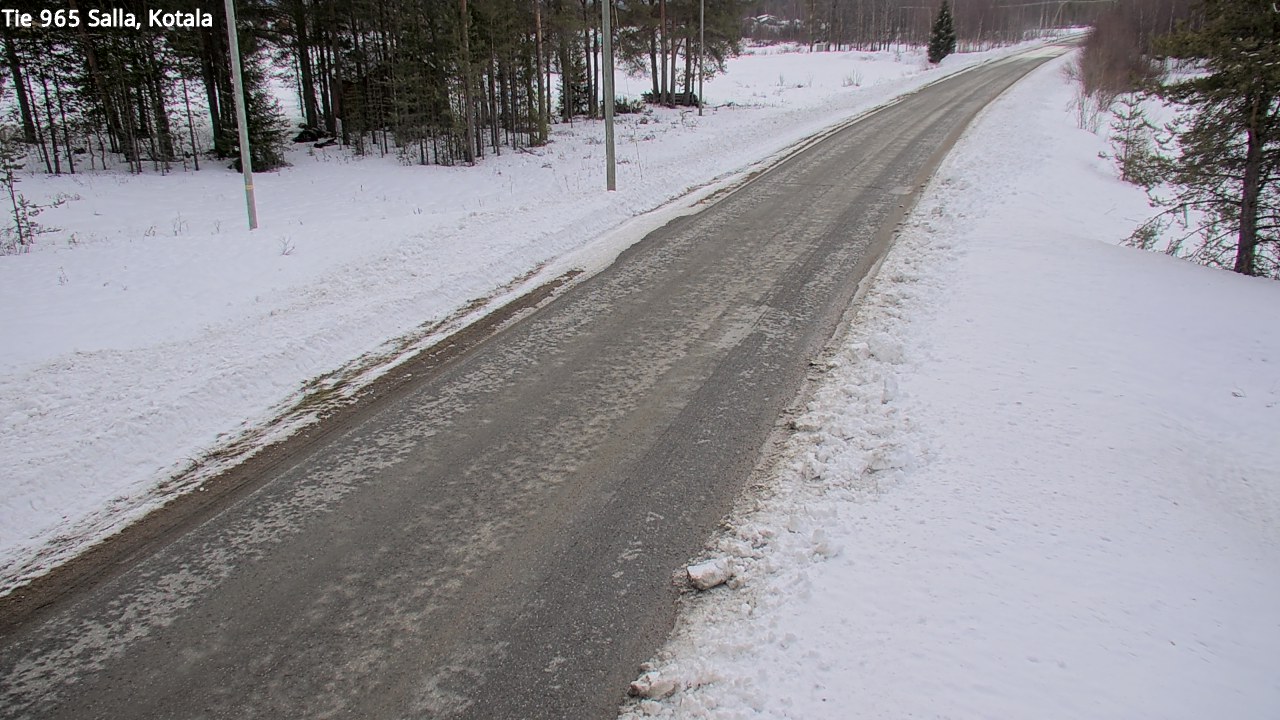 Weather Camera Image Road 965 Salla, Kotala, Salla, Lappi