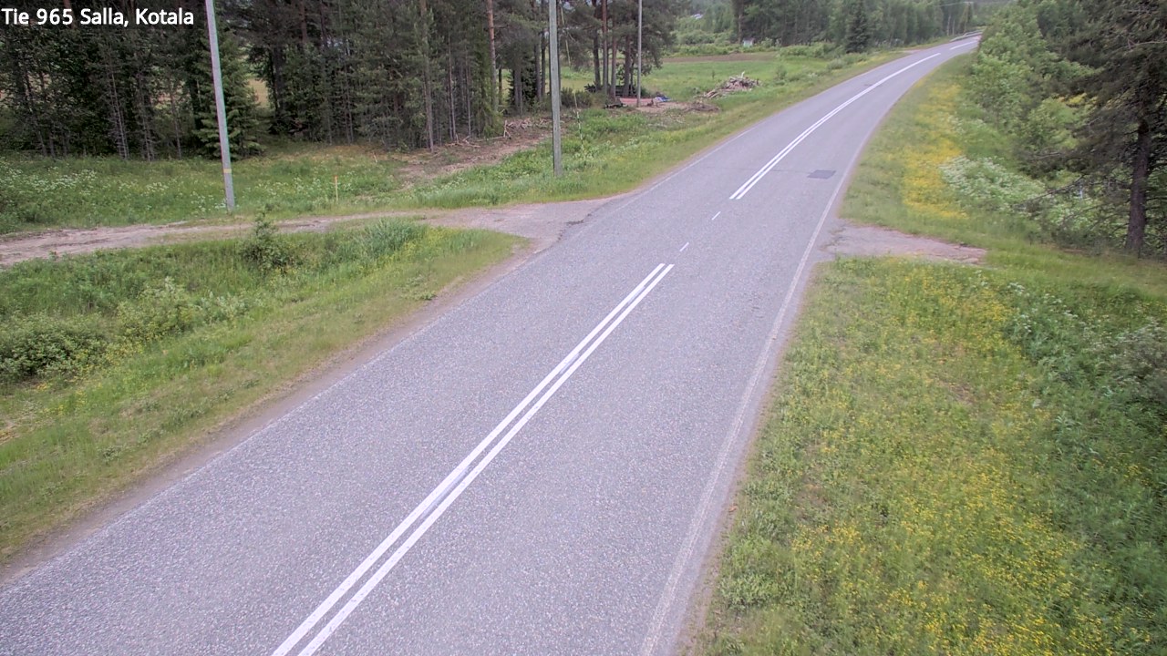 Kelikamerat Kuva Tie 965 Salla, Kotala, Salla, Lappi
