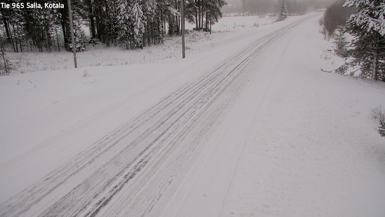 Weather Camera Image Road 965 Salla, Kotala, Salla, Lappi