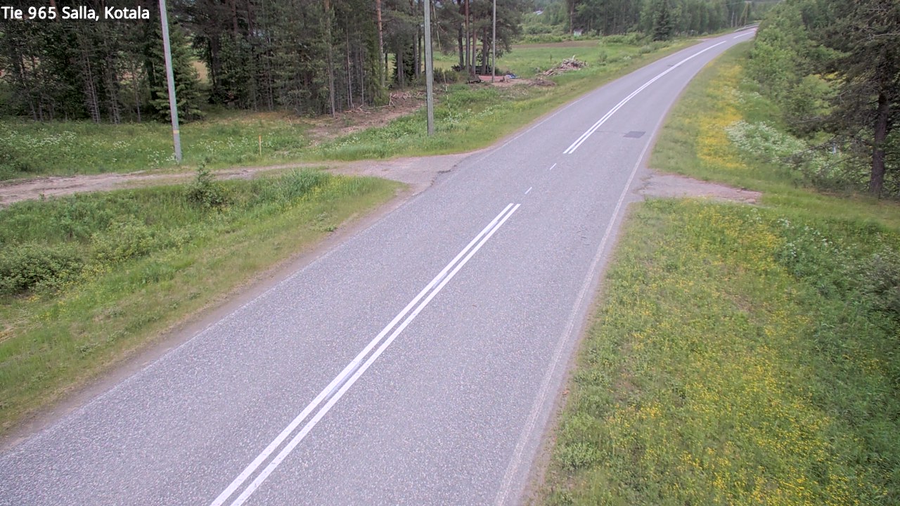 Kelikamerat Kuva Tie 965 Salla, Kotala, Salla, Lappi