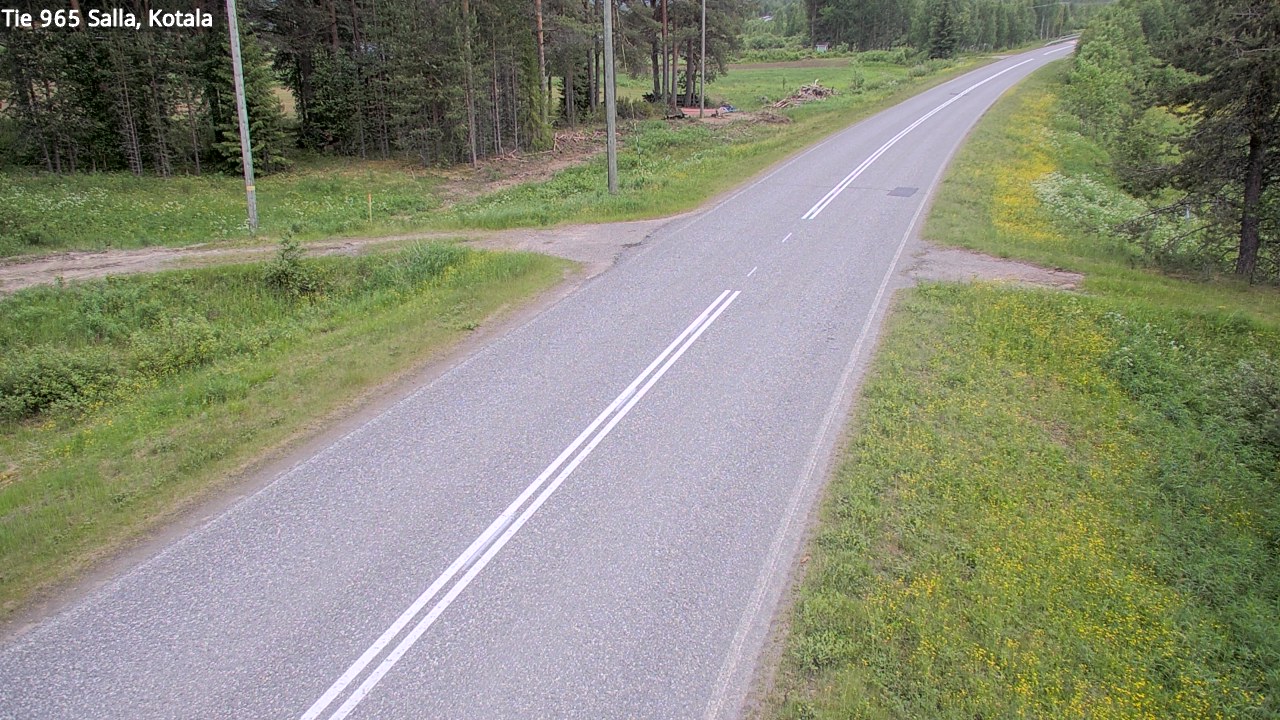 Kelikamerat Kuva Tie 965 Salla, Kotala, Salla, Lappi