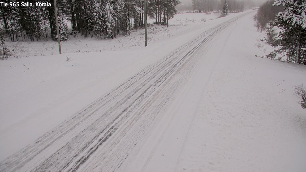 Weather Camera Image Road 965 Salla, Kotala, Salla, Lappi