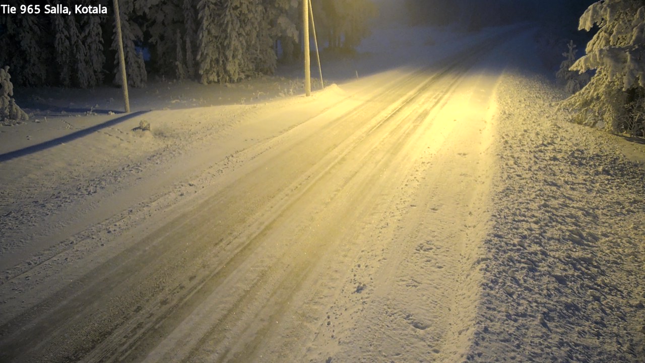 Kelikamerat Kuva Tie 965 Salla, Kotala, Salla, Lappi