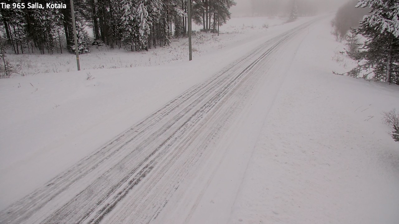 Weather Camera Image Road 965 Salla, Kotala, Salla, Lappi