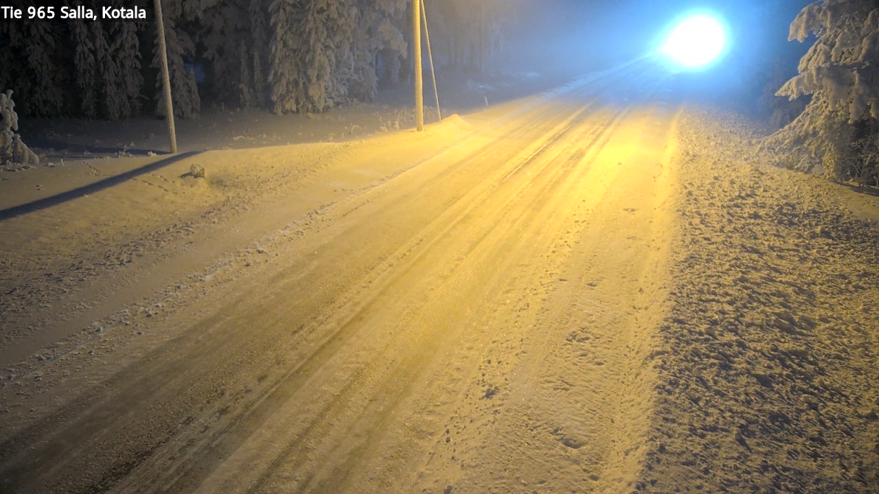 Kelikamerat Kuva Tie 965 Salla, Kotala, Salla, Lappi