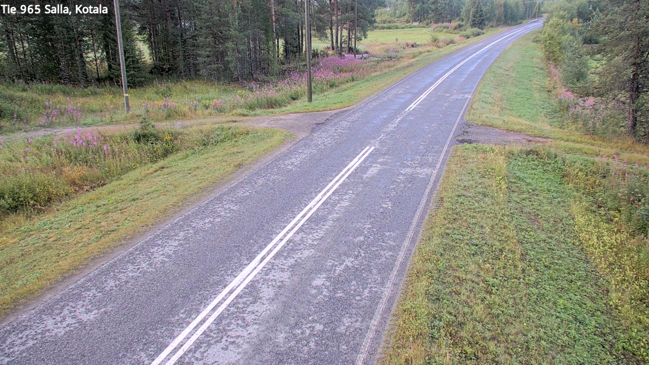 Weather Camera Image Väg 965 Salla, Kotala, Salla, Lappi