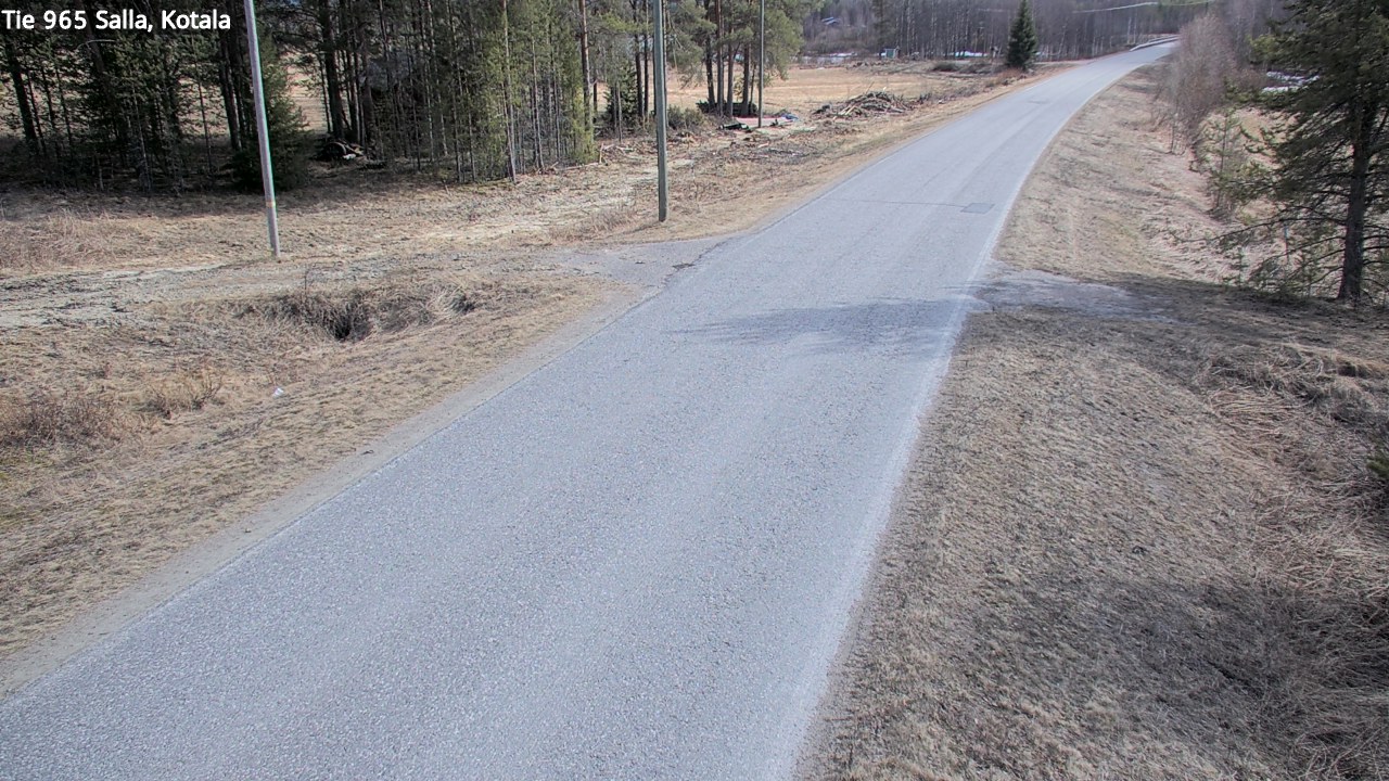 Weather Camera Image Väg 965 Salla, Kotala, Salla, Lappi