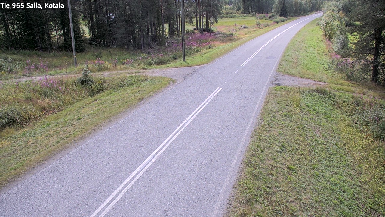 Weather Camera Image Väg 965 Salla, Kotala, Salla, Lappi