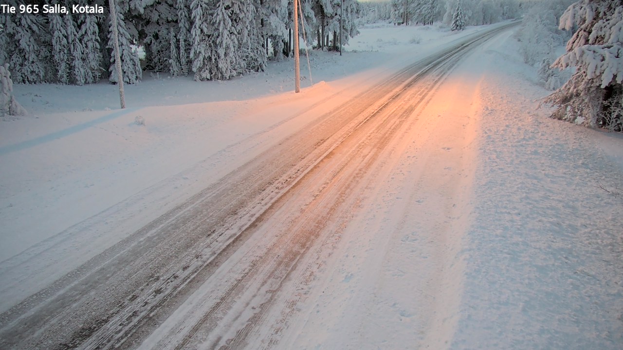 Kelikamerat Kuva Tie 965 Salla, Kotala, Salla, Lappi
