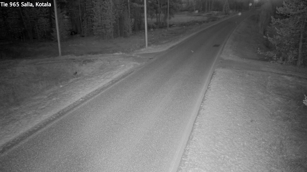 Weather Camera Image Road 965 Salla, Kotala, Salla, Lappi