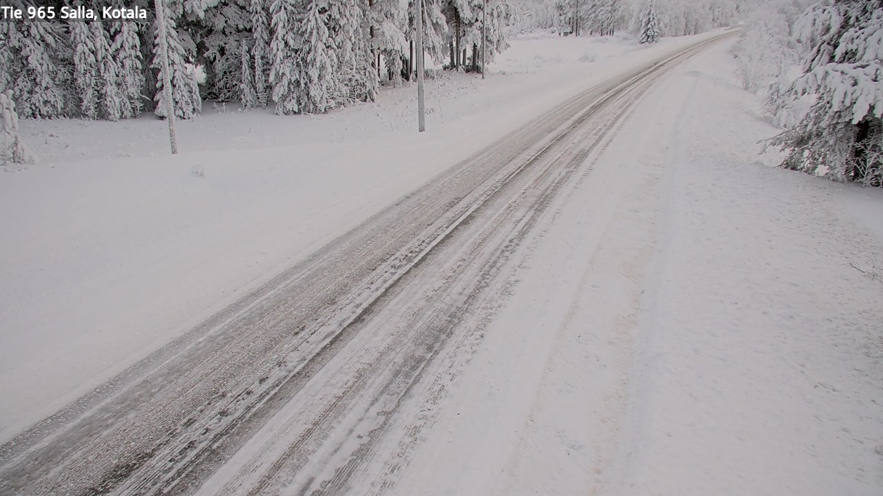 Kelikamerat Kuva Tie 965 Salla, Kotala, Salla, Lappi