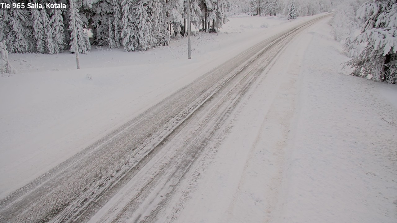 Kelikamerat Kuva Tie 965 Salla, Kotala, Salla, Lappi