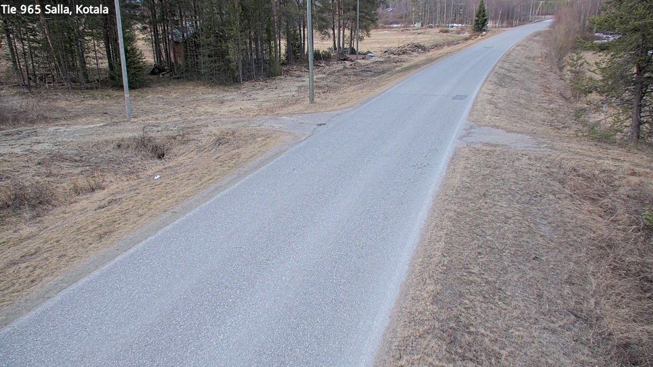 Weather Camera Image Väg 965 Salla, Kotala, Salla, Lappi