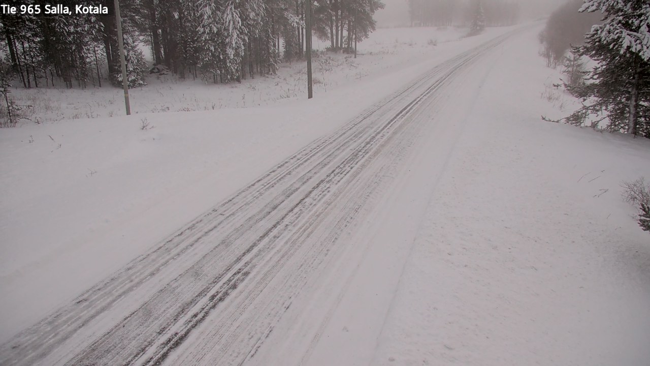 Weather Camera Image Road 965 Salla, Kotala, Salla, Lappi