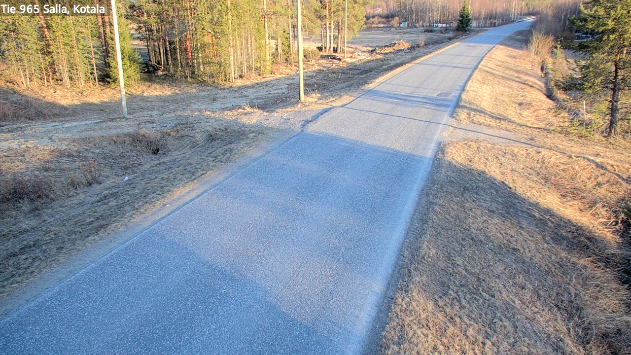 Weather Camera Image Väg 965 Salla, Kotala, Salla, Lappi