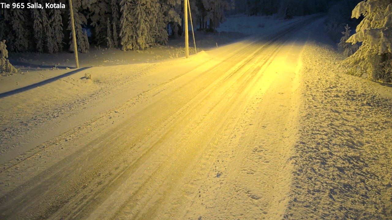 Kelikamerat Kuva Tie 965 Salla, Kotala, Salla, Lappi