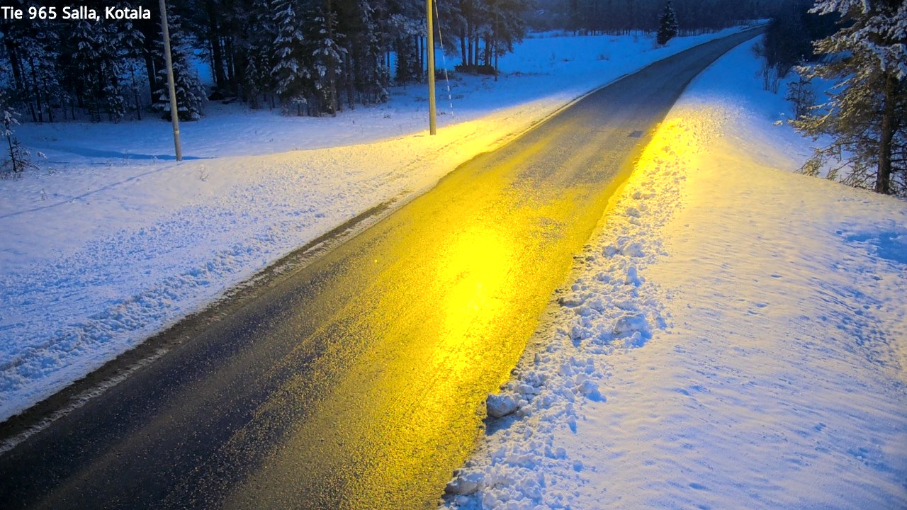 Kelikamerat Kuva Tie 965 Salla, Kotala, Salla, Lappi