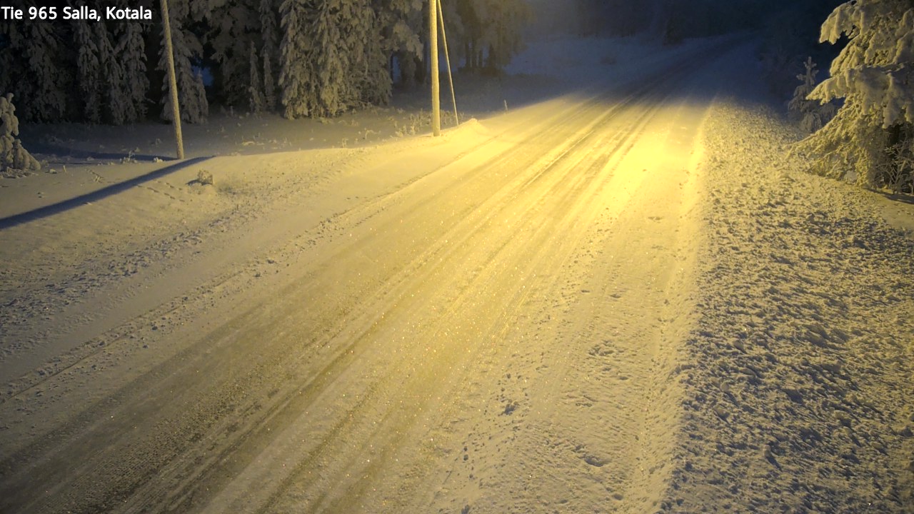 Kelikamerat Kuva Tie 965 Salla, Kotala, Salla, Lappi