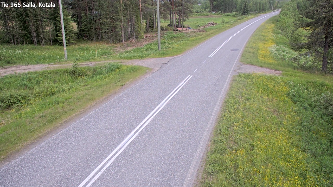 Kelikamerat Kuva Tie 965 Salla, Kotala, Salla, Lappi