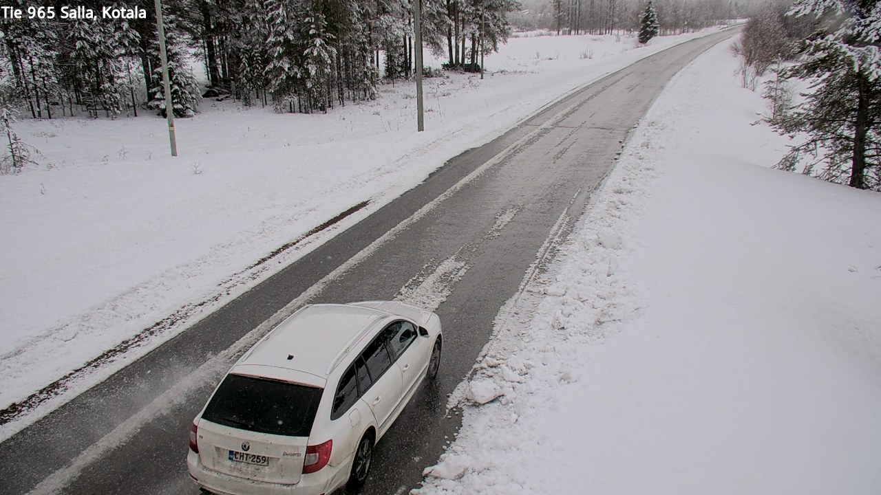 Kelikamerat Kuva Tie 965 Salla, Kotala, Salla, Lappi