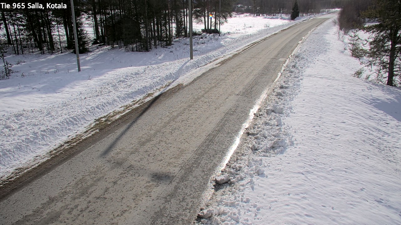 Weather Camera Image Road 965 Salla, Kotala, Salla, Lappi