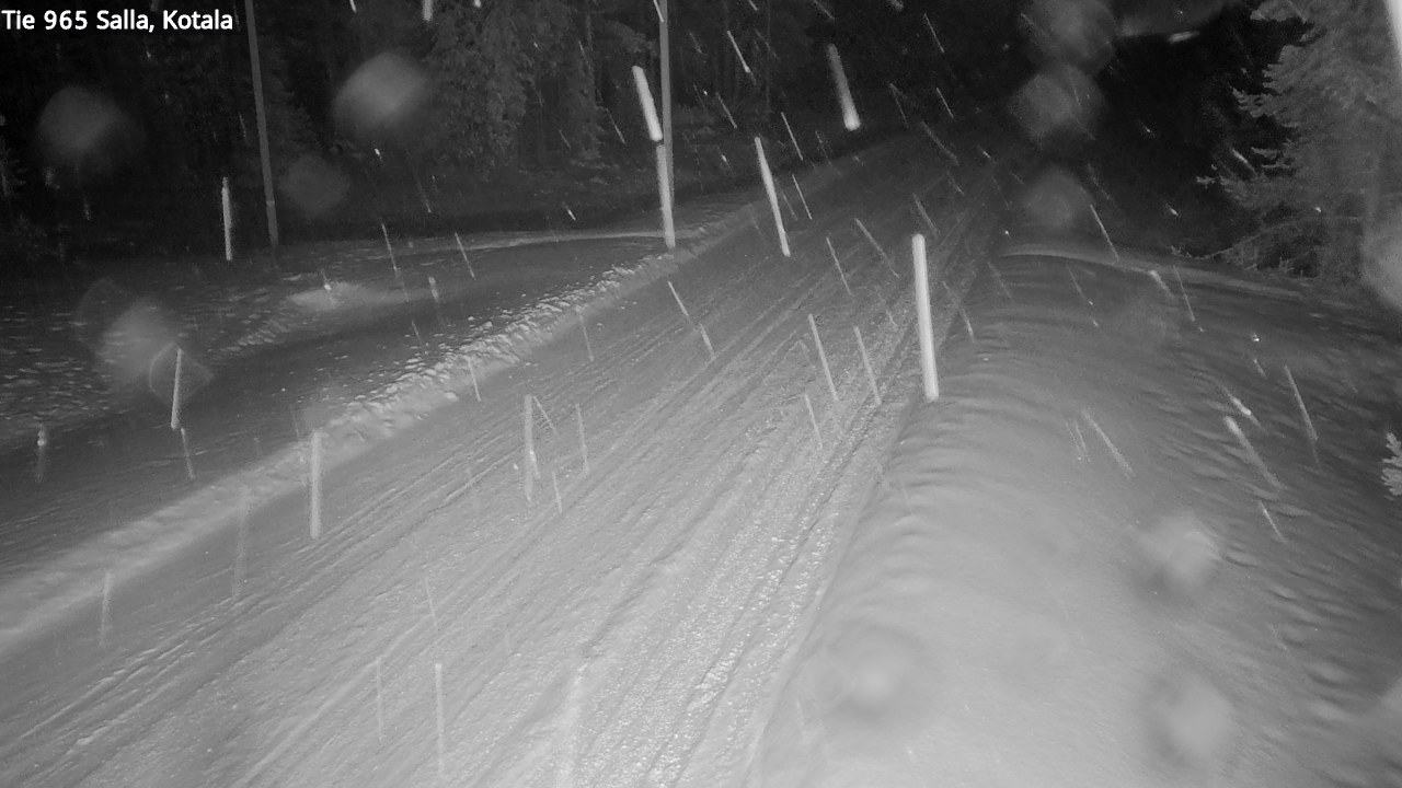 Weather Camera Image Väg 965 Salla, Kotala, Salla, Lappi