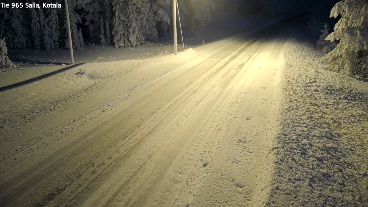 Kelikamerat Kuva Tie 965 Salla, Kotala, Salla, Lappi