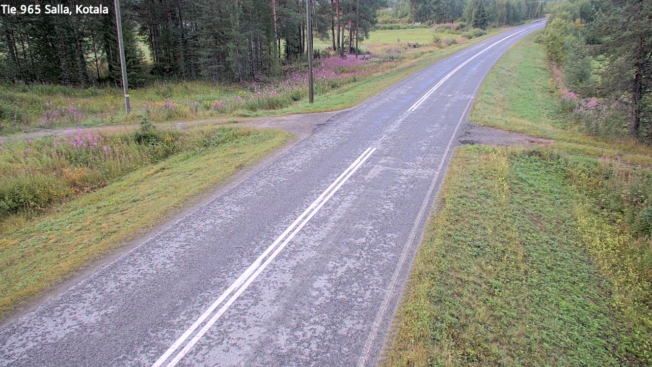 Weather Camera Image Väg 965 Salla, Kotala, Salla, Lappi