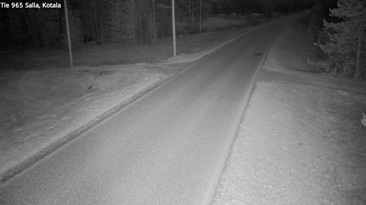 Weather Camera Image Väg 965 Salla, Kotala, Salla, Lappi
