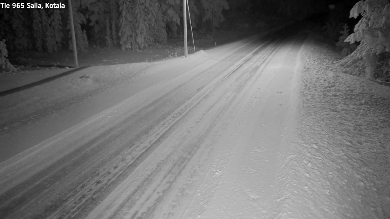 Kelikamerat Kuva Tie 965 Salla, Kotala, Salla, Lappi