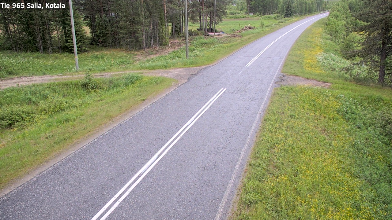Weather Camera Image Road 965 Salla, Kotala, Salla, Lappi