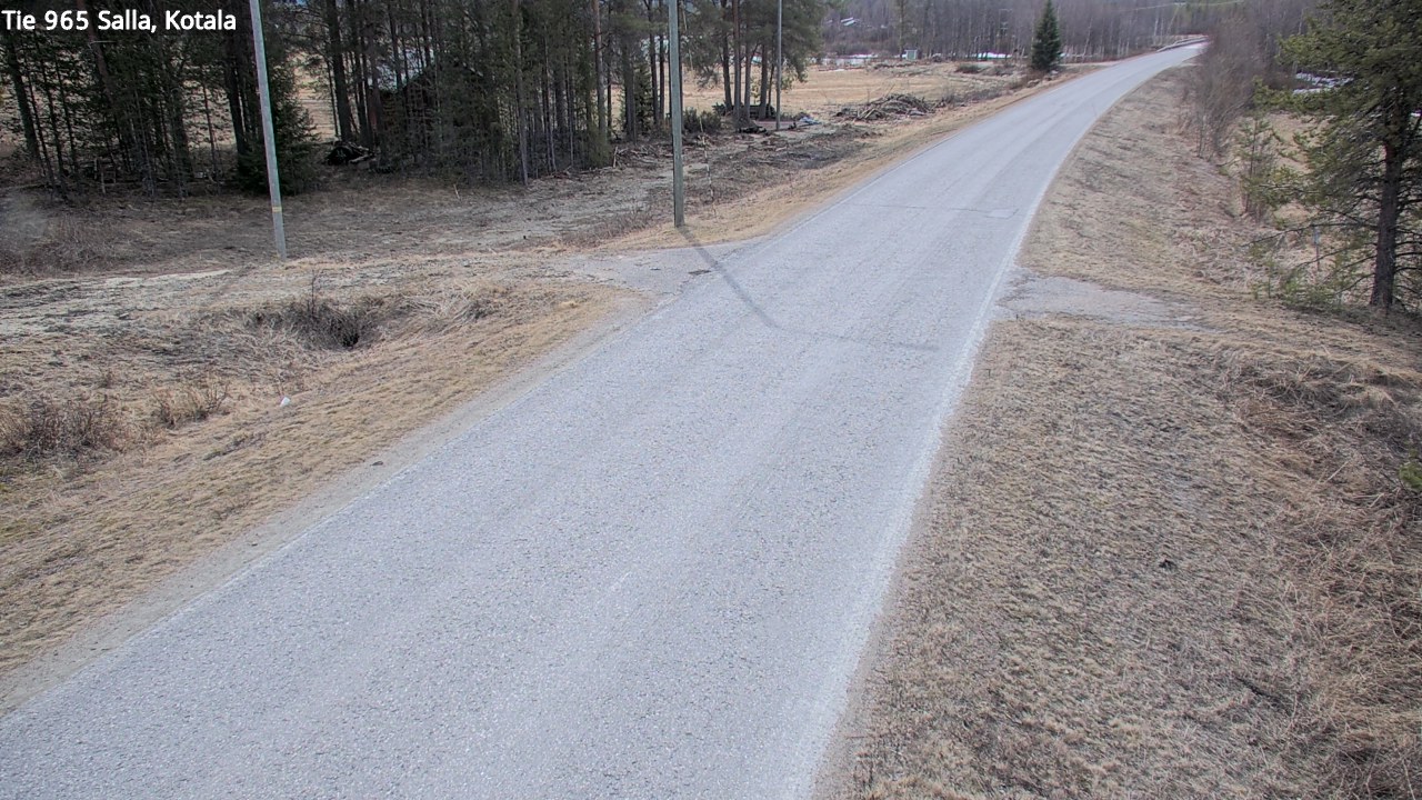 Weather Camera Image Väg 965 Salla, Kotala, Salla, Lappi