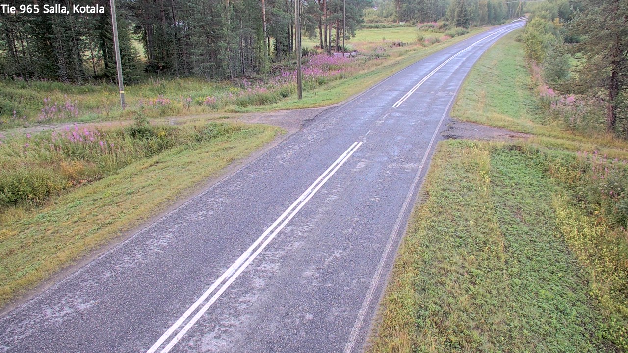 Weather Camera Image Väg 965 Salla, Kotala, Salla, Lappi