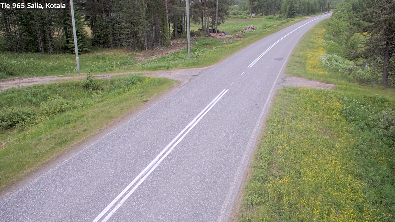 Kelikamerat Kuva Tie 965 Salla, Kotala, Salla, Lappi