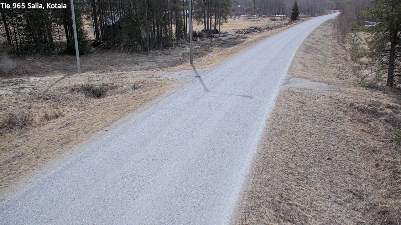 Weather Camera Image Väg 965 Salla, Kotala, Salla, Lappi