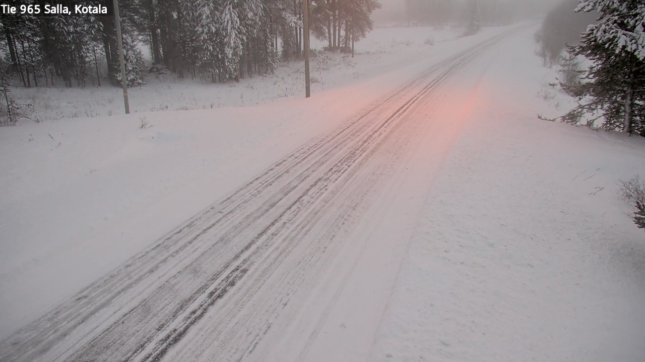 Weather Camera Image Road 965 Salla, Kotala, Salla, Lappi