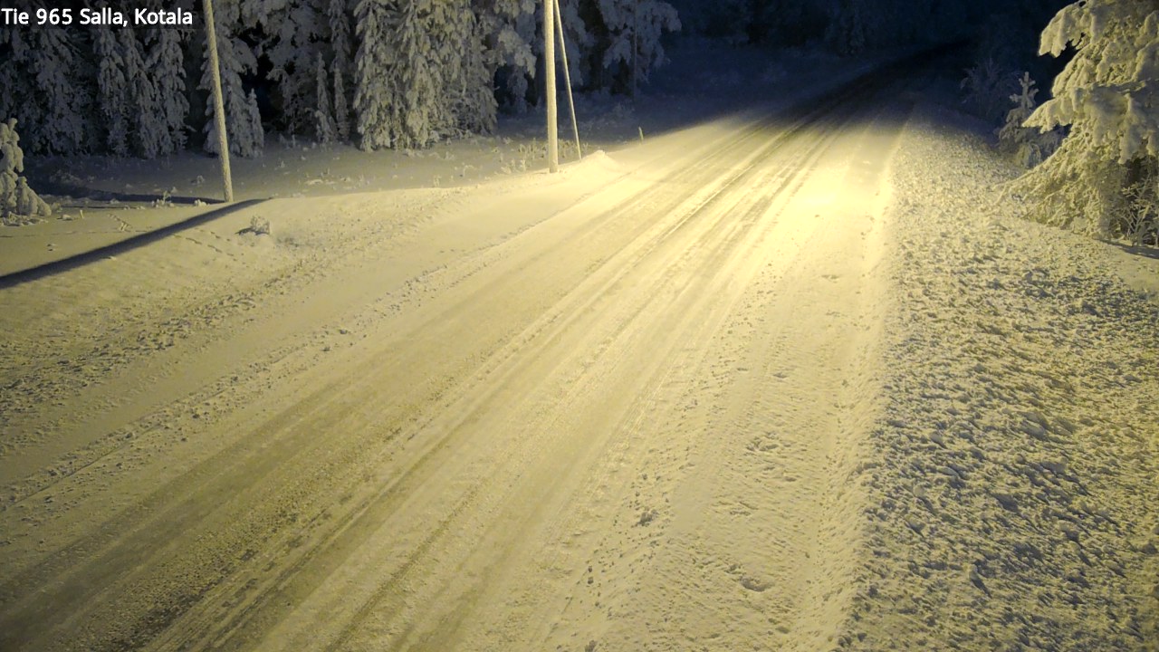 Kelikamerat Kuva Tie 965 Salla, Kotala, Salla, Lappi