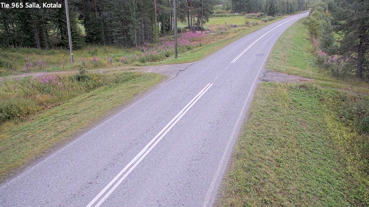 Weather Camera Image Väg 965 Salla, Kotala, Salla, Lappi