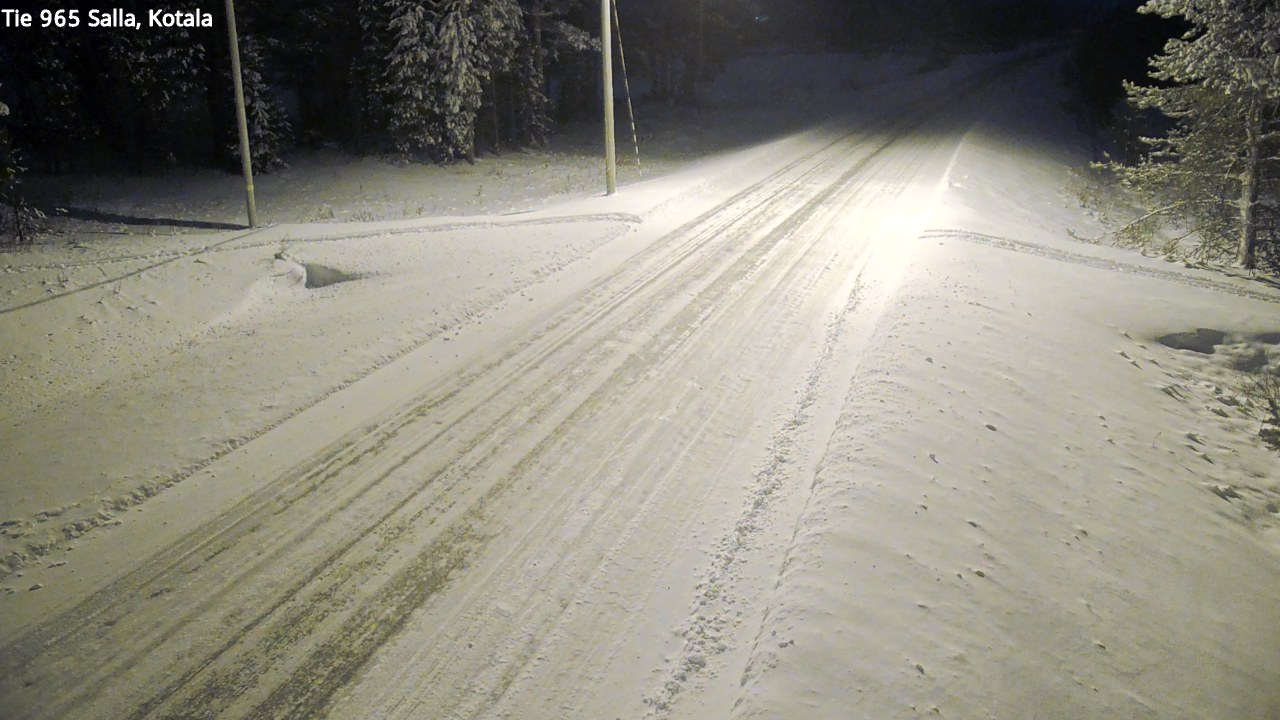 Weather Camera Image Väg 965 Salla, Kotala, Salla, Lappi